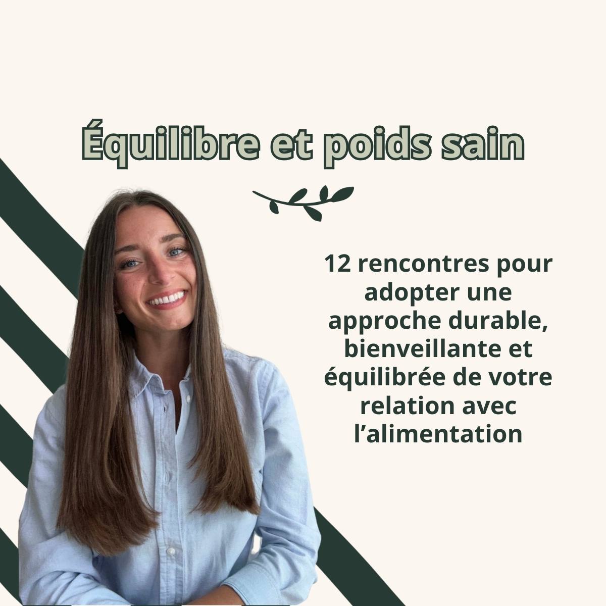 12 rencontres pour adopter une approche durable, bienveillante et équilibrée de votre relation avec l'alimentation.